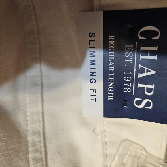 Women's Cream Chaps Corduroy Pants Size 14R - Picture 12 of 13